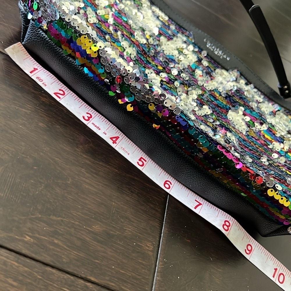 Victoria Secret sequin cosmetic bag NWOT - Picture 7 of 8